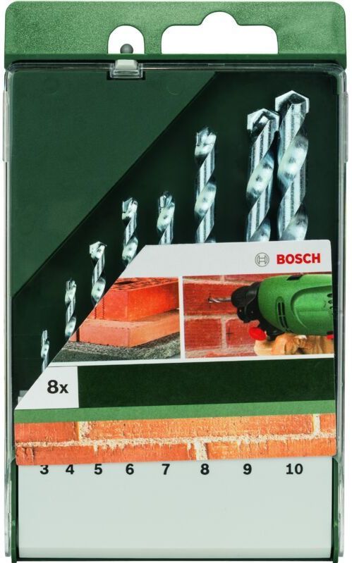 Bosch 2609255458 Boorset voor metselwerk (3 stuks) 8 Piece