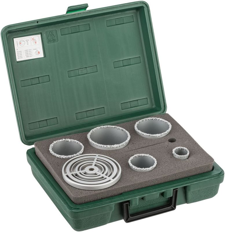 Bosch 2609255629 Professional 5-delige Set gatenzagen met hard metaal.
