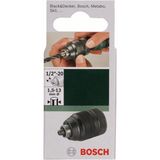 Bosch - Snelspaanboorhouder - 1.5-13 mm - 1/2"-20 - Heavy Duty