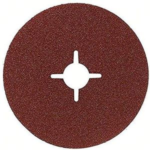 Bosch Accessoires Fiberschijvenset Ø125mm | G24 | Bm | Ongeperf | 5-delig - 2609256249