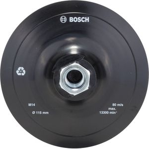 Bosch - Rubberen Schuurblad - 115 mm - Rubberen - Hittebestendig