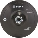 Bosch Home and Garden DIY rubberen slijpschijf 125 mm zwart
