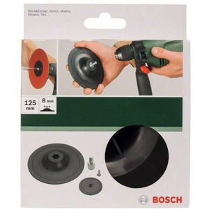 Bosch Accessoires Schuurplateau voor boormachines, 125 mm, spansysteem - 2609256281