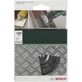 Bosch - Schijfborstels voor boormachines - gegolfde draad, 100 mm 100 mm, 0,3 mm, 4500 o.p.m.