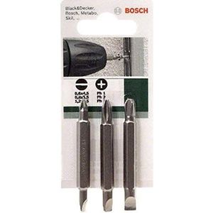 Bosch Accessories 2609255959 2-delige 60mm schroevendraaierset met standaard kwaliteit (3 stuks)