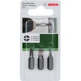 Bosch Accessories 2609255963 DIY schroefbitset 3-delig 25 mm, standaard LS 0.6x4.5 (× 1), LS 0.8x5.5 (× 1), LS 1.2x6.5 (× 1)