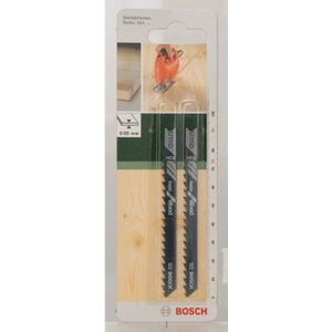 Bosch Accessories 2609256756 HCS - U 111 D decoupeerzaagblad voor snel zagen in zacht hout, dikte 5-65 mm, lengte 91 mm