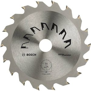 Bosch Accessories Precision 2609256849 Hardmetaal-cirkelzaagblad 140 x 20 mm Aantal tanden: 18 1 stuk(s)