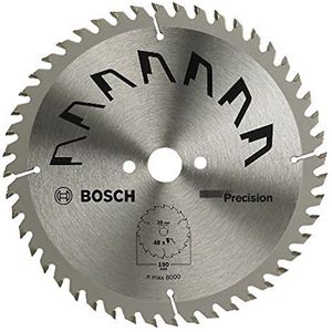 Bosch 1x Cirkelzaagblad Precison (zaagblad voor Hout, Ø 210 x 2.5/1.5 x 30 mm, 48 Tanden, ATB, Accessoires Cirkelzagen)