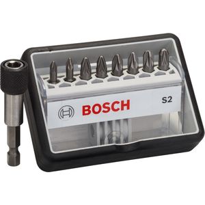 Bosch 9-delige Robust Line schroefbitset pozidriv