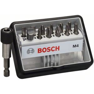 Bosch accessoires 2 607 002 566 12+1 schroevenset Robust Line, M extra - 25 mm, 12+1 stuks 13 stuks