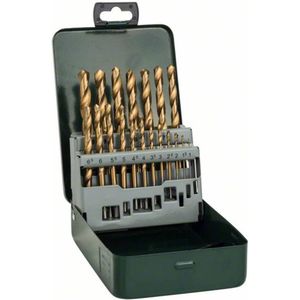 Bosch - HSS Metaalboorset - 19-delig - TiN Coating - Cilinderschacht