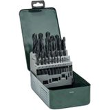Bosch 2607019446 HSS-R Boorset, 25 stuks, zwart