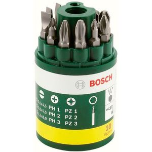 Bosch set schroefbits - 10-delig