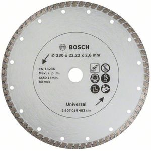DIAMANTSCHIJF 230MM -  TURBO