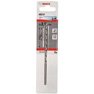 Bosch Professional 1x HSS-G Metaalboor (voor Metaal, Ø 3,5 mm, Robust Line, Accessoires Boormachines)