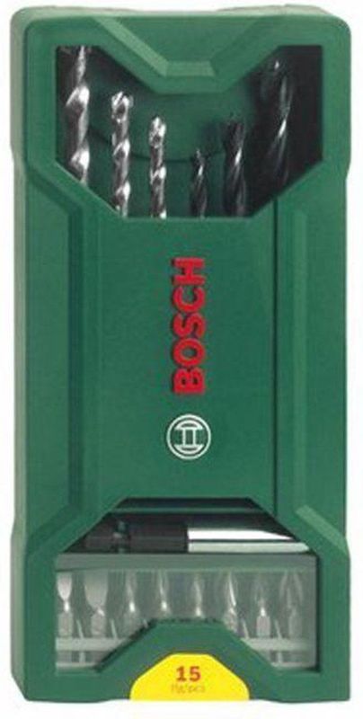 Bosch - X-Line - Borenset - 15-delig - Voor Hout en Steen