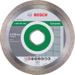 Bosch - Diamant Keramik Trennscheibe ø 125 mm Bohrung 22,23 mm Winkelschleifer
