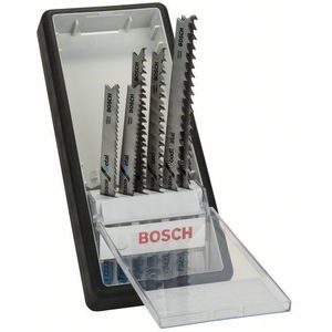 Bosch Accessoires 6-delige Robust Line decoupeerzaagbladenset Progressor T-schacht T 123 X; T 234 X; T 345 XF 2st - 2607010531