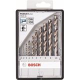 Bosch - 2607010535 - 10-delige HSS-G Metaalborenset - 1-10mm - Robust Line