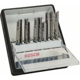 Bosch - 10-delige Robust Line Decoupeerzaagbladenset Metal Expert T-schacht