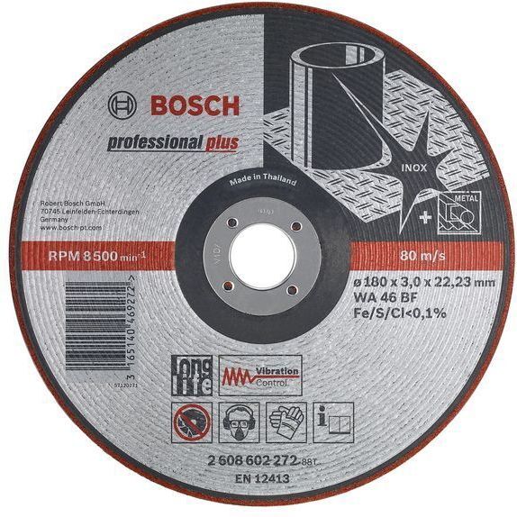 Pro Semi-Flexible Schleifscheibe 115 x 3 x 22,23 mm - 2608602217 - Bosch