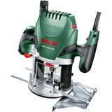 Bosch Home And Garden POF 1400 ACE Bovenfrees 1400 W (3x Spantang, Frees, Parallelaanslag, Zuigadapter, In Koffer), Groen