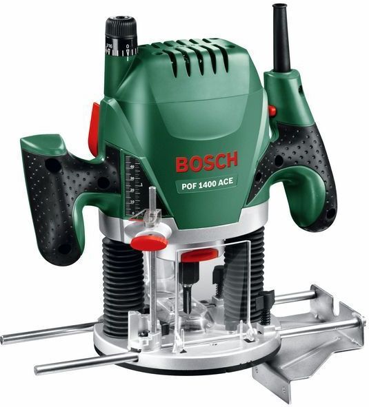 Bosch - POF 1400 ACE - Freesmachine - Zwart - Kunststof