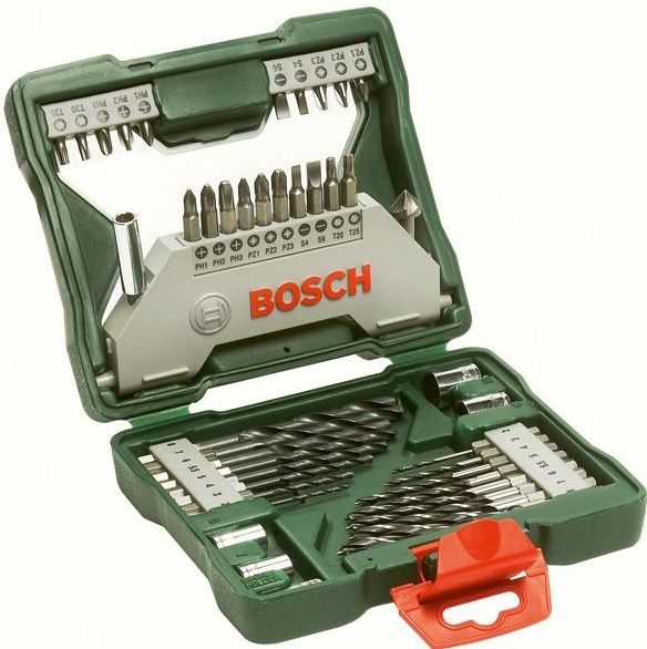 Bosch X-Line borenset - 43 delig - Met zeskantschacht hout en HSS metaalboren