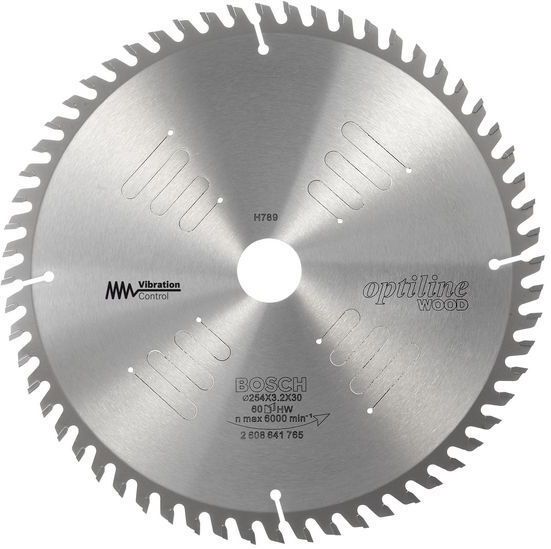 Bosch - pro Wood Kreissägeblatt, 305 x 3,2 x 30 mm, T60