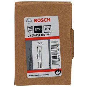 Bosch Accessoires Platte beitel SDS-max 400 x 25 mm 10st - 2608690125