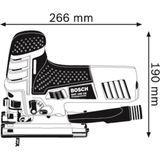 Decoupeerzaagmachine GST 150 CE (1 x zaagblad T 144 DP, afdekkap, afzuigset, antisplinterplaatje, glijvoet, zuigmondstuk )