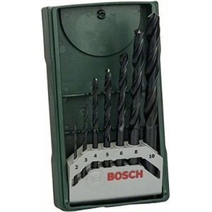 Bosch - 2607019673 - Metaalboorset - Zwart - 7 Stuks - Mini-X-Line