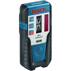 Bosch Professional laserontvanger LR 1 (rode straal, 1x 9V-batterij, houder, bereik: 0�–200 m)