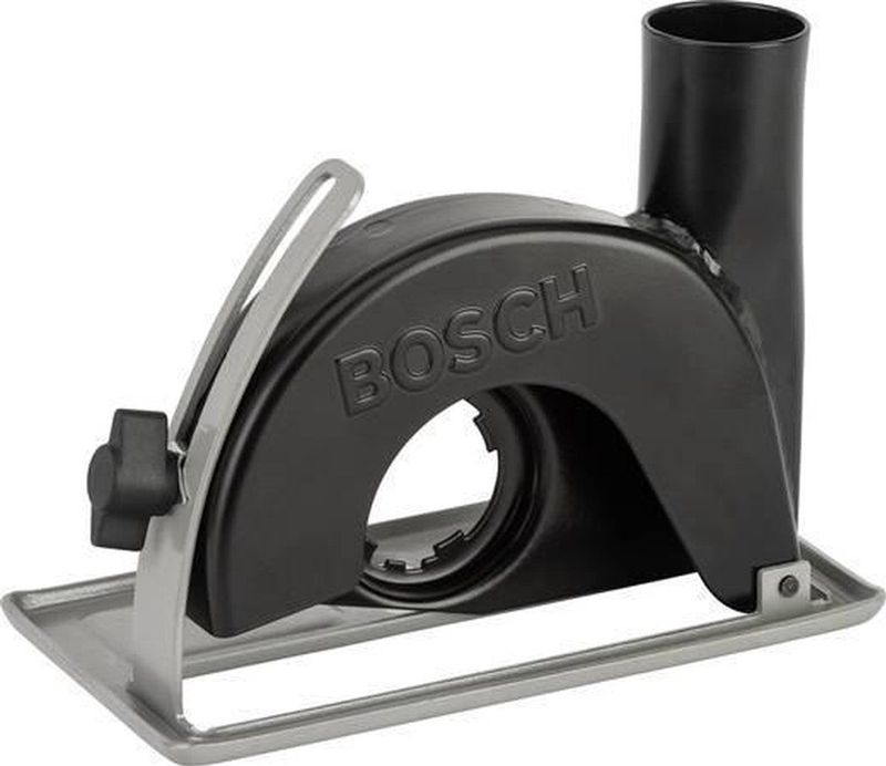 Bosch Führungsschlitten mit Absaugstutzen zum Trennen, werkzeuglos, 115 / 125 mm, pws