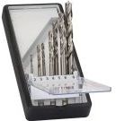Bosch 7x PRO Wood HSS Hex boorset met centreerpunt (voor Zachthout, Hardhout, Ø 2,0, 3,0, 3,0, 4,0, 5,0, 6,0, 8,0 mm, Professional Accessoires Boor-/schroefmachines)