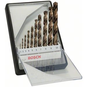 Bosch metaalborenset - HSS Robust Line - 10-delig