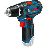 Bosch Professional 12V System accuschroefboormachine GSR 12V-15 (zonder accu's en oplader, in kartonnen doos)