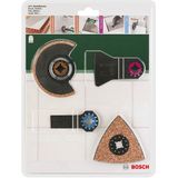 Bosch Accessories 4-Delig Tegelset Mortel En Tegellijm Voor Multifunctioneel Gereedschap Starlock