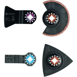 Bosch - 2608661695 - Accessoireset - 4-delig - Voor Sanitair - Multitool