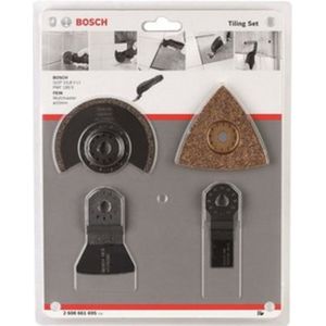 Bosch - 4-delige Tegelset ACZ 85 RT (1x); AVZ 78 RT (1x); ATZ 52 SC (1x); AIZ 20 AB (1x)