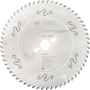Bosch - Cirkelzaagblad Top Precision Best for Wood 250 x 30 x 3,2 mm, 60