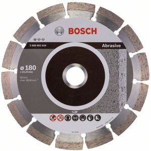 Bosch Accessoires Diamantdoorslijpschijf Standard for Abrasive 180 x 22,23 x 2 x 10 mm 1st - 2608602618