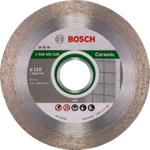 Bosch Best for Ceramic diamantschijf tegels 110x22,2x1,8mm