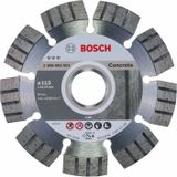 Bosch - Diamantdoorslijpschijf Best For Concrete 115 X 22,23 X 2,2 X 12 Mm
