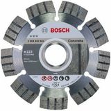 Bosch - Diamantdoorslijpschijf Best For Concrete 115 X 22,23 X 2,2 X 12 Mm