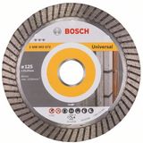 Bosch - Diamantdoorslijpschijf Best For Universal Turbo 125 X 22,23 X 2,2 X 12 Mm