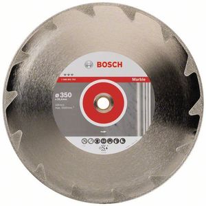 Bosch - Diamantdoorslijpschijf Best For Marble 350 X 20,00+25,40 X 2,6 X 5 Mm