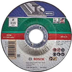 Bosch Accessories DIY Trennscheibe Metaal voor haakse slijper (Ø 115 mm, gekröpft, A 30 S BF)