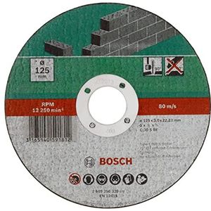 DOORSL.SCHIJF STEEN, 125 X2,5 RECHT
